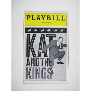 Kat and the Kings Playbill 1999 Jody J Abrahams Loukmaan Adams Terry Hector